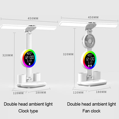 Smart Desk Lamp - LED Night Light with Clock Display for Home Decorations & Desktop Ornaments